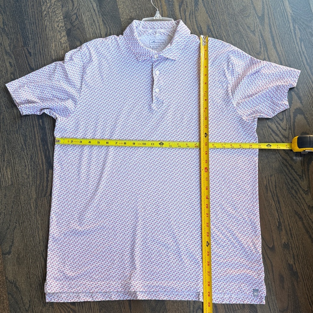Peter Millar Polo Golf Shirt 100% Pima Cotton Size L - Picture 12 of 16